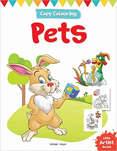 Wonder house Copy Colouring Pets